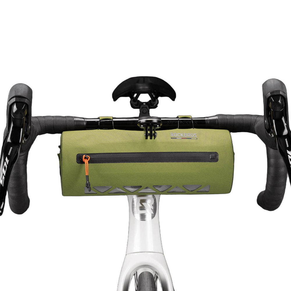 Rockbros AS-145 ROAD TO SKY handlebar bicycle bag, waterproof, 2 l - green_1