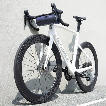Rockbros AS-143 ROAD TO SKY handlebar bicycle bag waterproof 2 l - blue_1
