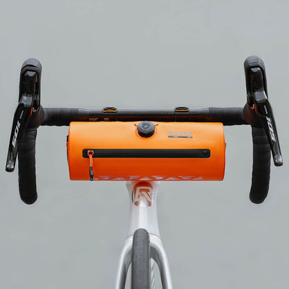 Rockbros AS-143 ROAD TO SKY handlebar bicycle bag, waterproof, 2 l - orange_2