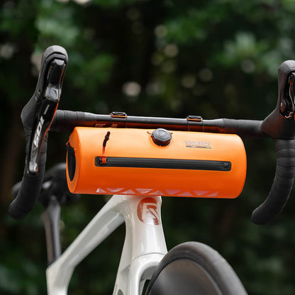 Rockbros AS-143 ROAD TO SKY handlebar bicycle bag, waterproof, 2 l - orange_3