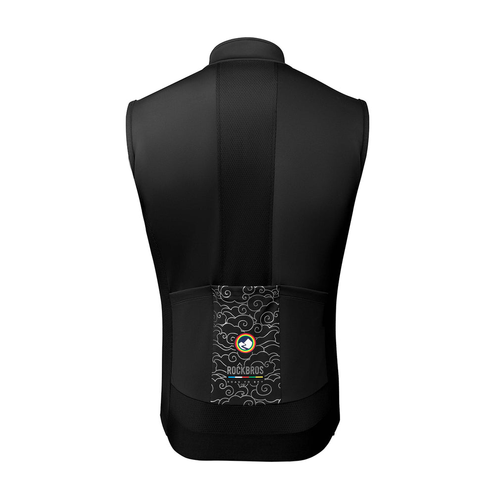 Rockbros TLMJ002 ROAD TO SKY insulated windproof vest S - black_2