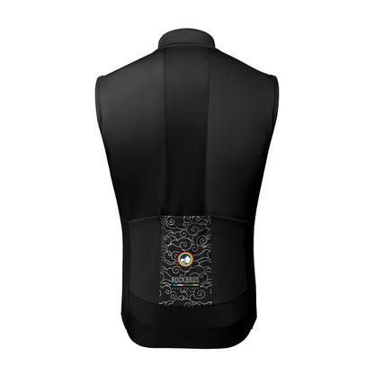 Rockbros TLMJ002 ROAD TO SKY insulated windproof vest S - black_2
