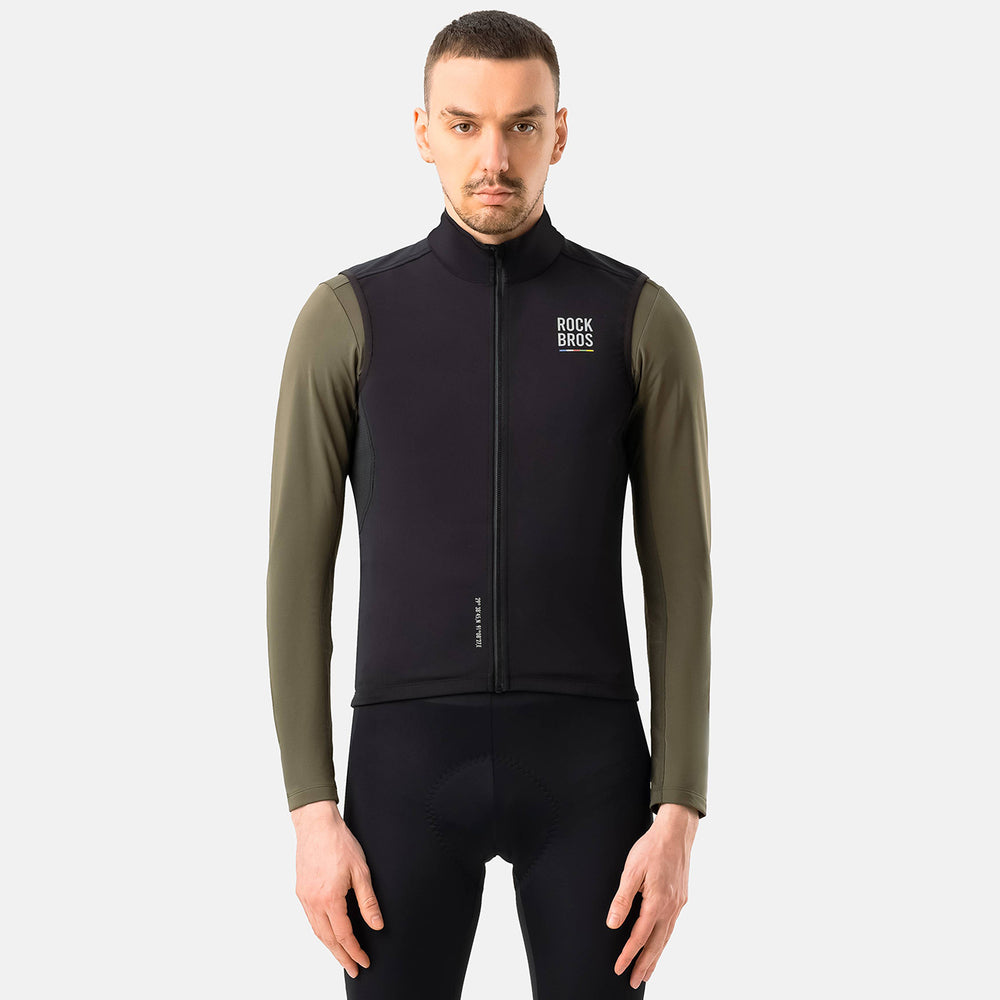 Rockbros TLMJ002 ROAD TO SKY insulated windproof vest S - black_3