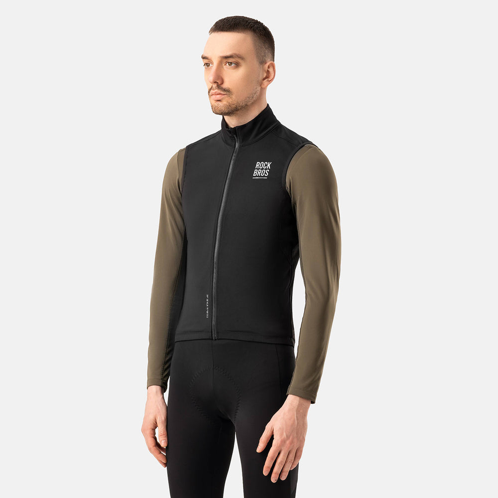 Rockbros TLMJ002 ROAD TO SKY insulated windproof vest S - black_4