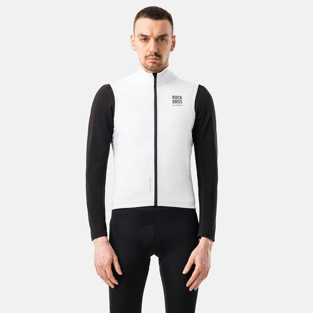 Rockbros TLMJ002 ROAD TO SKY windproof vest insulated M - white_3
