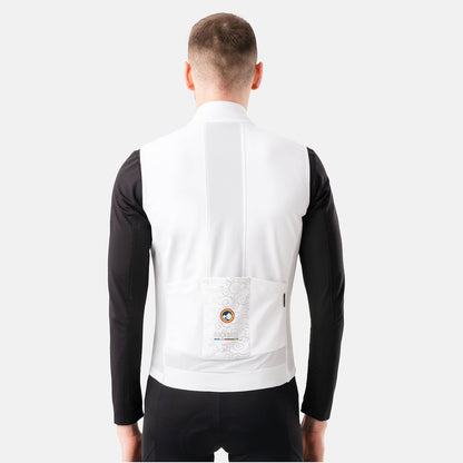 Rockbros TLMJ002 ROAD TO SKY windproof vest insulated M - white_5