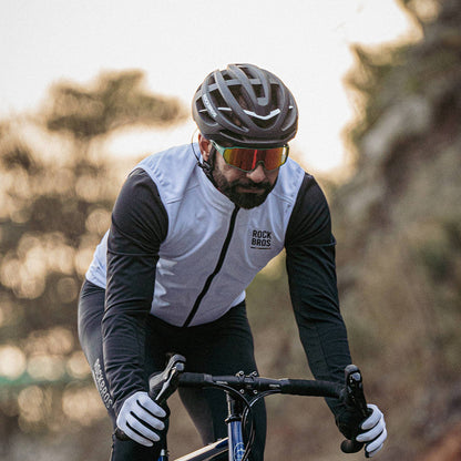 Rockbros TLMJ002 ROAD TO SKY windproof vest insulated M - white_7