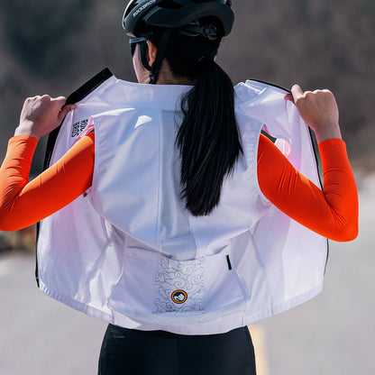 Rockbros TLMJ002 ROAD TO SKY windproof vest insulated M - white_8
