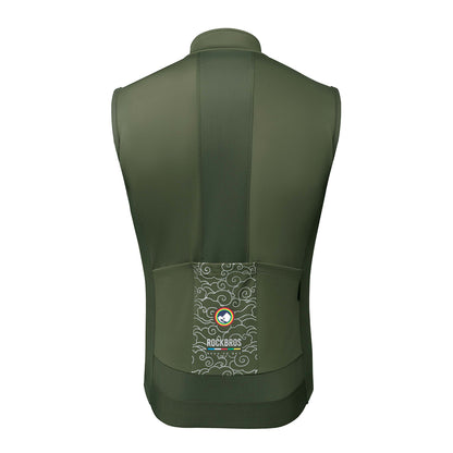 Rockbros TLMJ002 ROAD TO SKY insulated windproof vest S - green_2