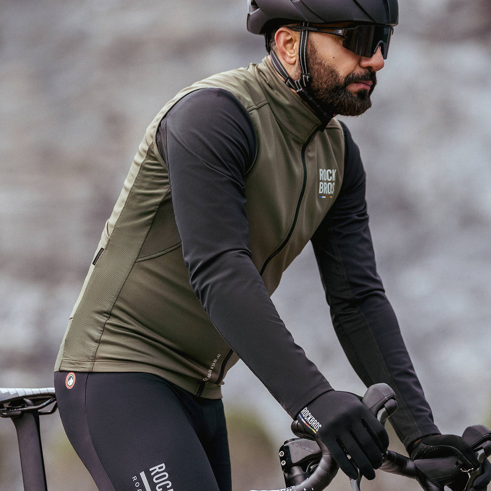 Rockbros TLMJ002 ROAD TO SKY insulated windproof vest M - green_10