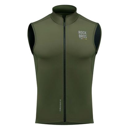 Rockbros TLMJ002 ROAD TO SKY insulated windproof vest M - green_1