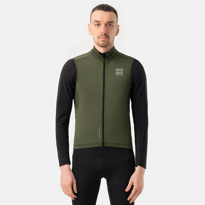 Rockbros TLMJ002 ROAD TO SKY insulated windproof vest M - green_3