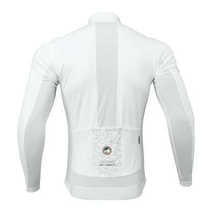 Rockbrs TLWT001 ROAD TO SKY cycling sweatshirt, windproof, insulated, S - white_1
