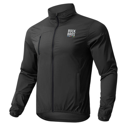 Rockbros TLWT002 ROAD TO SKY windbreaker lightweight, S - black_0