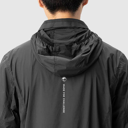 Rockbros TLWT002 ROAD TO SKY windbreaker lightweight, S - black_9