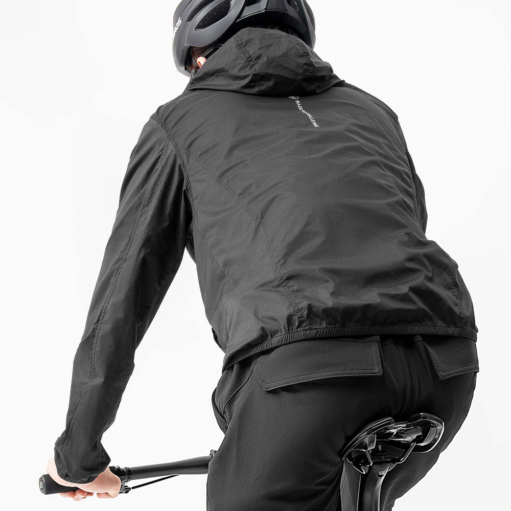 Rockbros TLWT002 ROAD TO SKY windbreaker lightweight, S - black_6