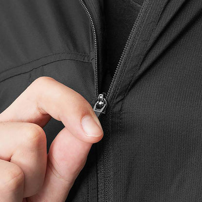 Rockbros TLWT002 ROAD TO SKY windbreaker lightweight, S - black_7