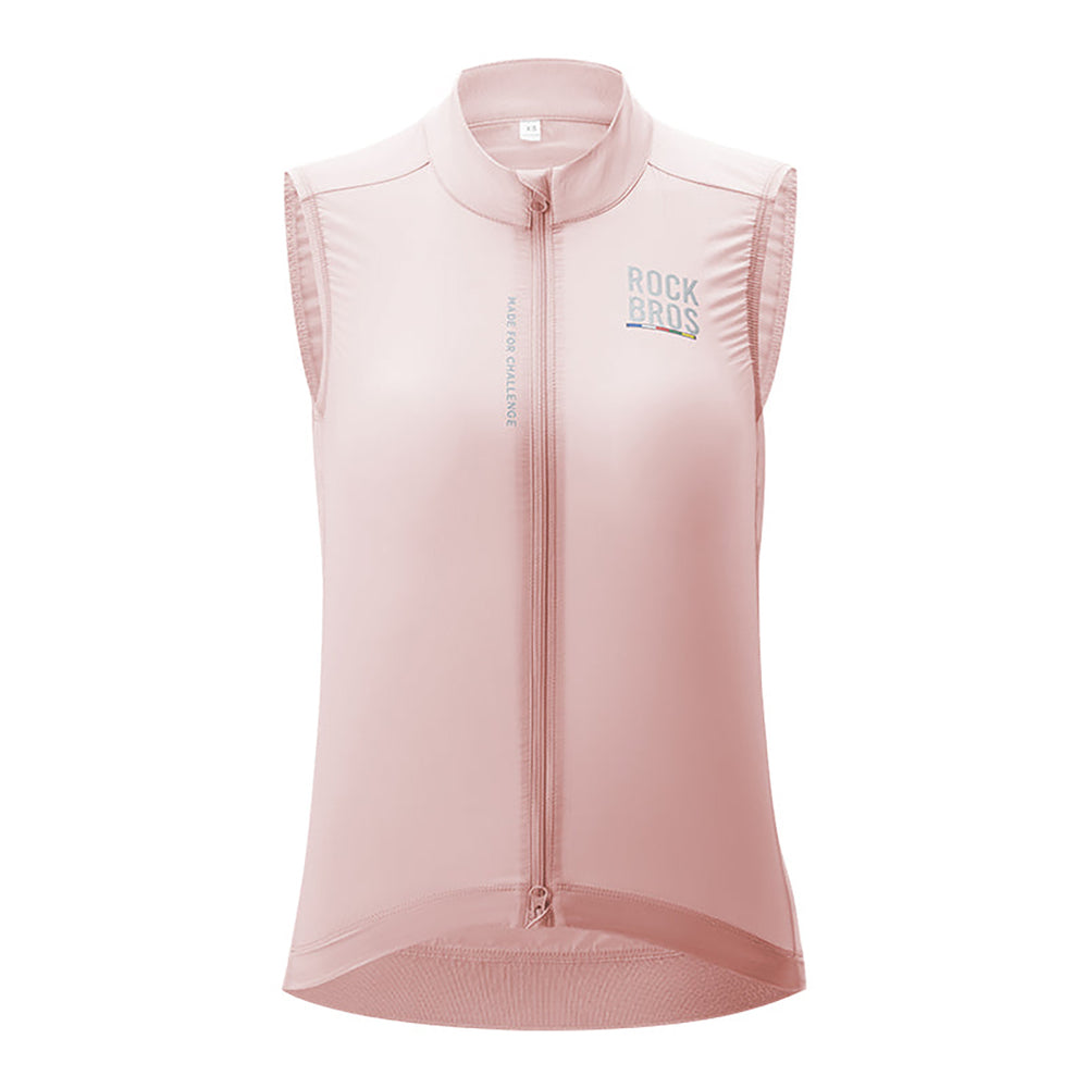 Rockbros TLMJ003 ROAD TO SKY women's cycling vest lightweight breathable L - pink_1