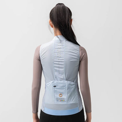 Rockbros TLMJ003 ROAD TO SKY women's lightweight breathable cycling vest S - blue_7