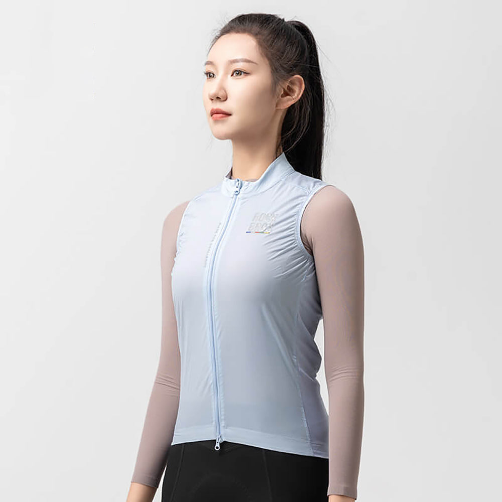 Rockbros TLMJ003 ROAD TO SKY women's lightweight breathable cycling vest L - blue_6