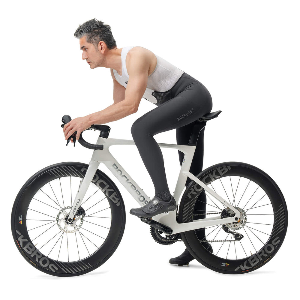 Rockbros TLCK001-1 ROAD TO SKY Men's Cycling Pants with Pad S - Black_3