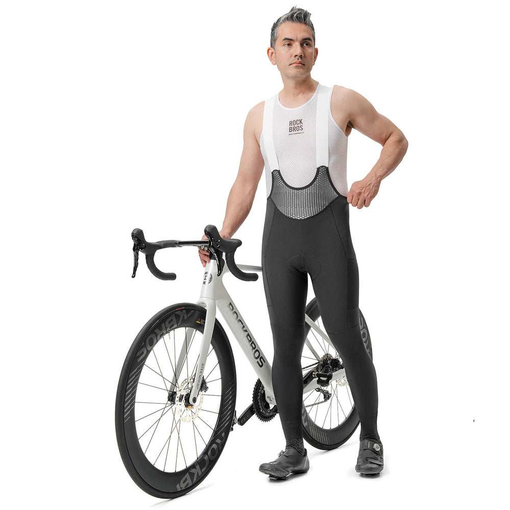 Rockbros TLCK001-1 ROAD TO SKY Men's Cycling Pants with Pad M - Black_4