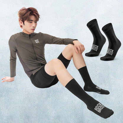 Rockbros 49210016001 ROAD TO SKY Cycling Socks 36-38 cm - Black_1