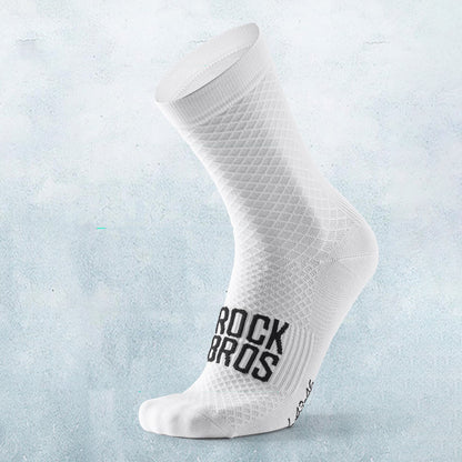 Rockbros 49210016001 ROAD TO SKY Cycling Socks 39-42 cm - White_2