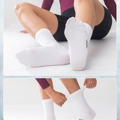 Rockbros 49210016001 ROAD TO SKY Cycling Socks 39-42 cm - White_3