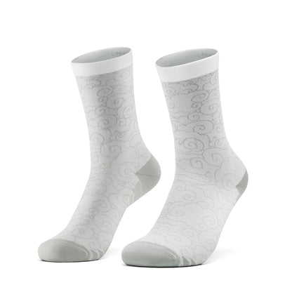 Rockbros 490025001 ROAD TO SKY Cycling Socks 39-42 cm - White_0