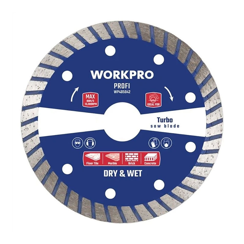LÃ¢mina diamante profi turbo segmentada 115x20 mm. workpro_0