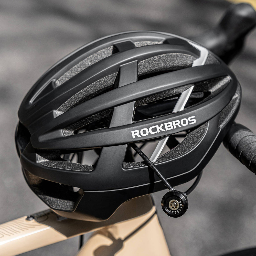 Rockbros YG-HILRO1 ROAD TO SKY cable bike lock, hidden in the handlebar - black_5