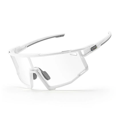 Rockbros SP258 ROAD TO SKY Photochromic Cycling Glasses - White_0