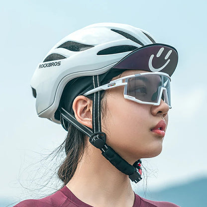 Rockbros SP258 ROAD TO SKY Photochromic Cycling Glasses - White_1