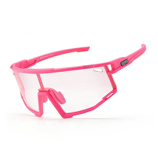 Rockbros SP258 ROAD TO SKY photochromic cycling glasses - pink_0