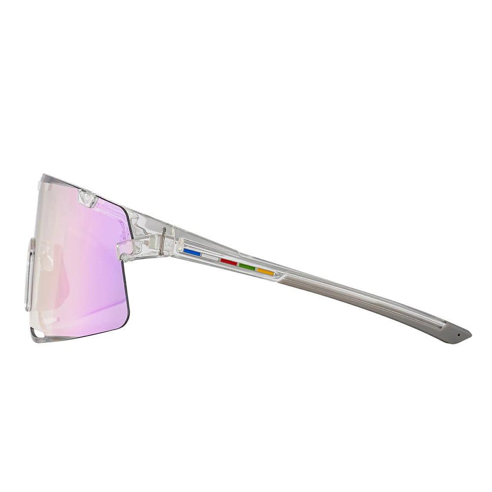 Rockbros SP338 ROAD TO SKY Cycling Glasses with Interchangeable Lenses - Clear_1