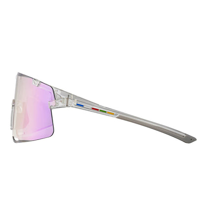 Rockbros SP338 ROAD TO SKY Cycling Glasses with Interchangeable Lenses - Clear_1