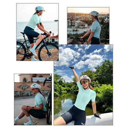 Rockbros 15210007003 TVI S Women's Cycling Jersey - Green_7