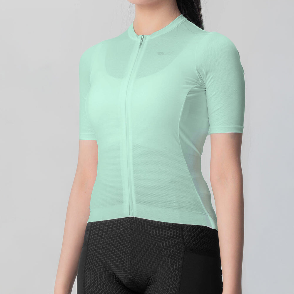 Rockbros 15210007005 TVI L Women's Cycling Jersey - Green_4