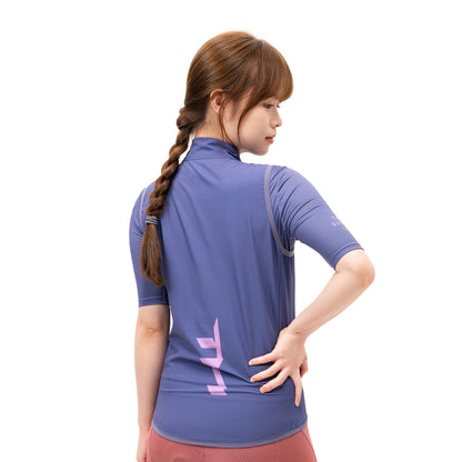 Rockbros MJ008 TVI Windproof Women's Cycling Vest M - Purple_3