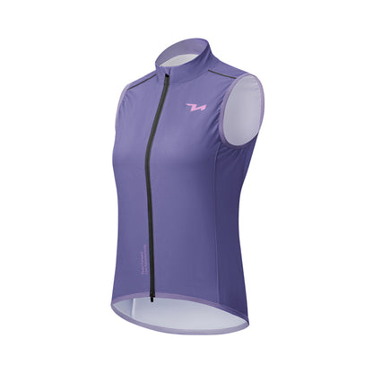 Rockbros MJ008 TVI Windproof Women's Cycling Vest L - Purple_0