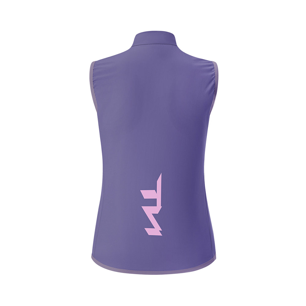 Rockbros MJ008 TVI Windproof Women's Cycling Vest L - Purple_2