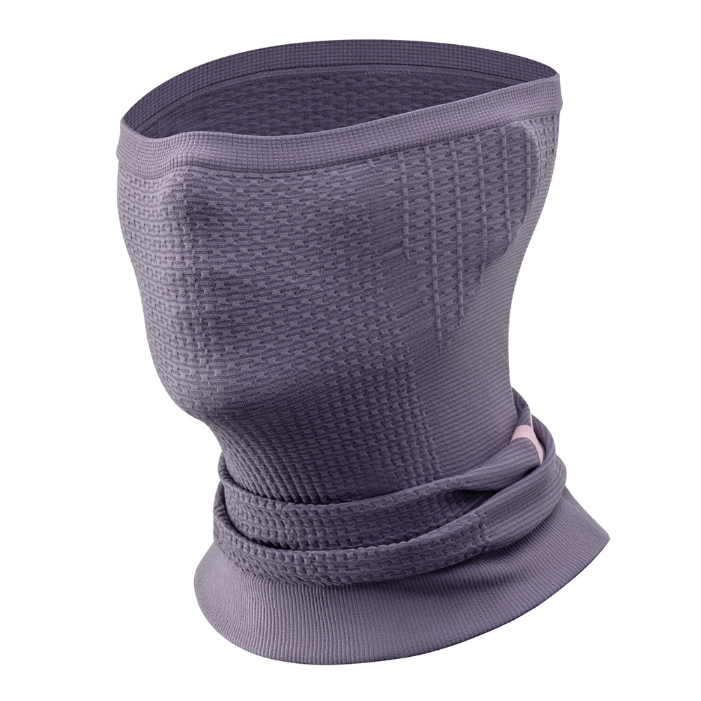Rockbros LFA23 TVI Women's Knitted Bicycle Neck Warmer - Purple_0