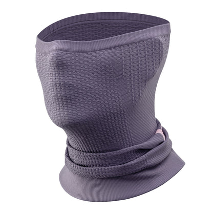 Rockbros LFA23 TVI Women's Knitted Bicycle Neck Warmer - Purple_0