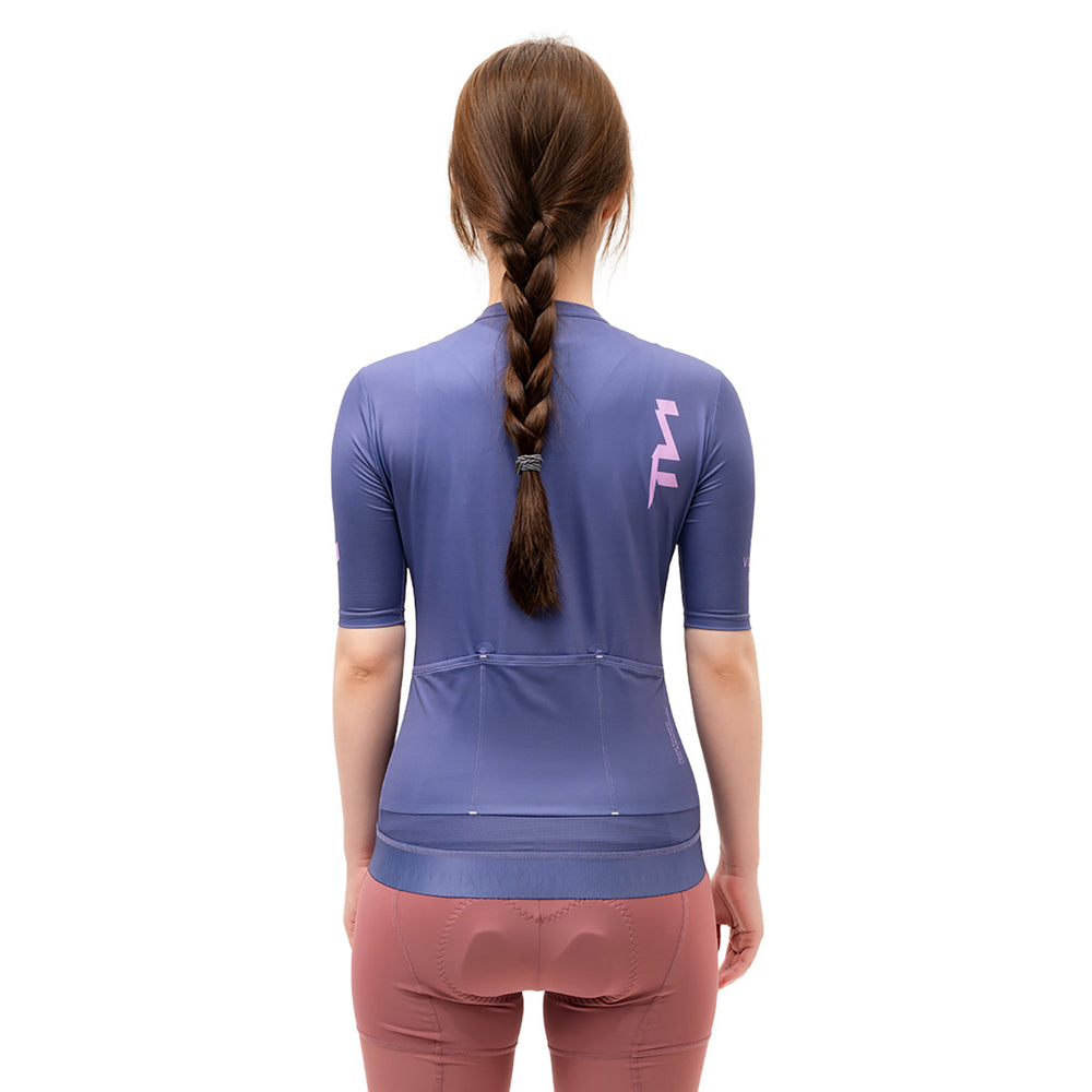 Rockbros YDDX012-1 TVI L Women's Cycling Jersey - Purple_2