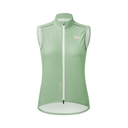 Rockbros MJ008 TVI Women's Cycling Vest Windproof Size S - Green_1