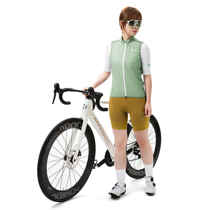 Rockbros MJ008 TVI Women's Cycling Vest Windproof L - Green_5