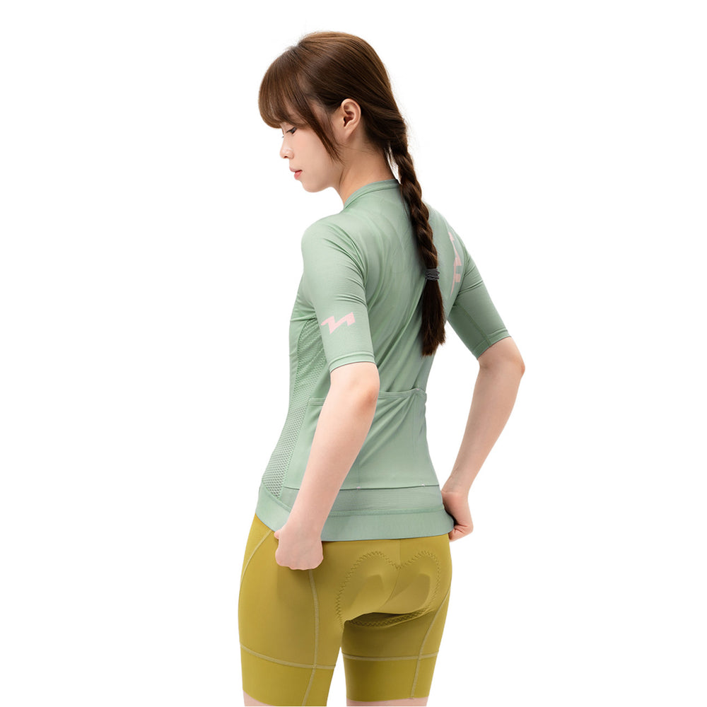 Rockbros YDDX012-1 TVI S Women's Cycling Jersey - Green_2