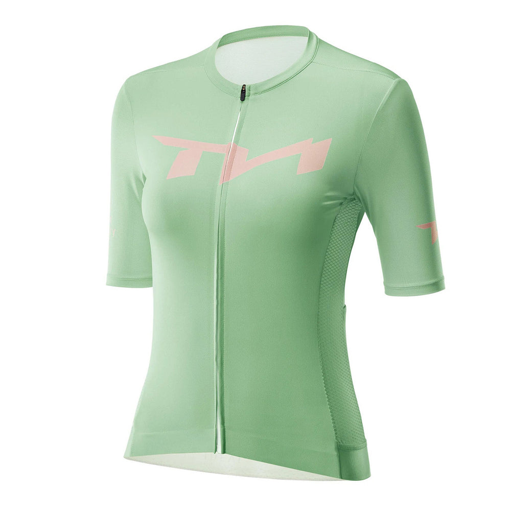 Rockbros YDDX012-1 TVI L Women's Cycling Jersey - Green_0