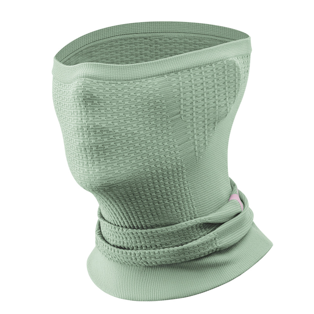 Rockbros LFA23 TVI Women's Knitted Bicycle Neck Warmer - Green_0